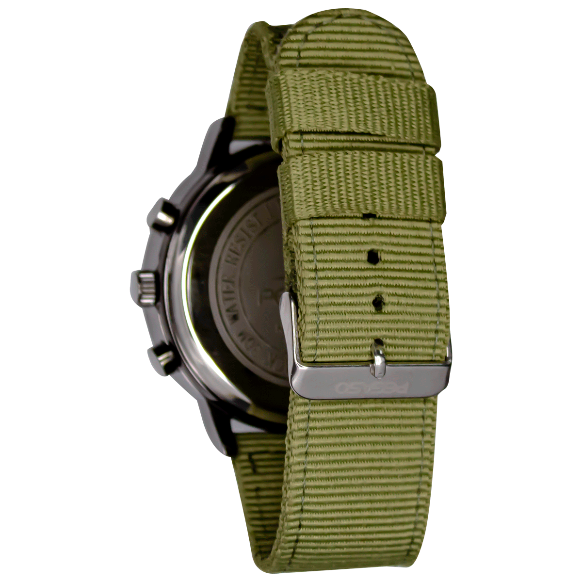 Reloj Pegaso P7017A-011 Pulso Tela Velcro  Verde Militar Caballero Hombre Masculino